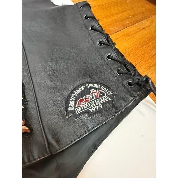 Antelope Creek Leather Lady Harley Vest Women’s Sz. S - Picture 6 of 9